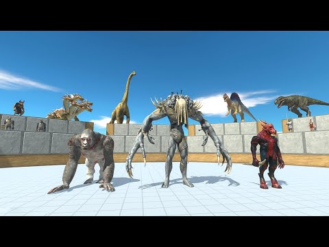 Scourge + Goro + Kozarog vs All Factions - Animal Revolt Battle Simulator