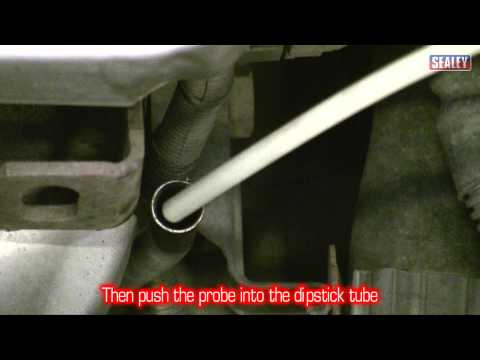 Sealey TP69 Manual Oil & Fluid Vacuum Extractor, Oil Drainers, Garage Equipment