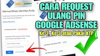 Download lagu Cara request ulang PIN Google Adsense Youtube 2023 mp3