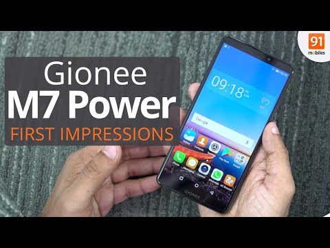 Gionee M7 Power: First Look | Hands on | Launch