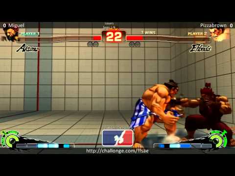 FFS2 SSF4AE - Miguel Vs. Pizzabrown