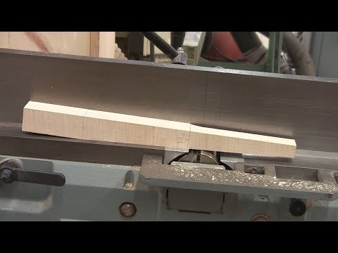 How to Make Tapered Legs on the Jointer