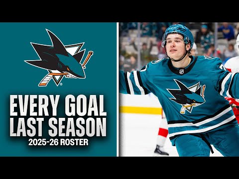 EVERY GOAL last season from the 2025-26 SAN JOSE SHARKS 🦈 #32in32