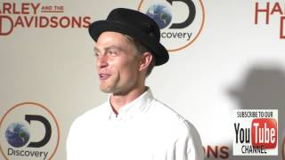 Wilson Bethel at the Harley & The Davidsons Premiere a Peterson Museum video
