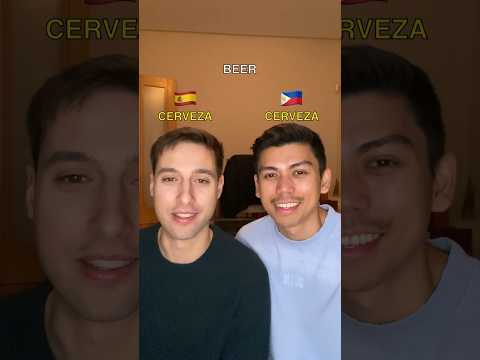 Words in Filipino 🇵🇭 and Spanish 🇪🇸 Most of our bar favorite filipino words are from spanish!!