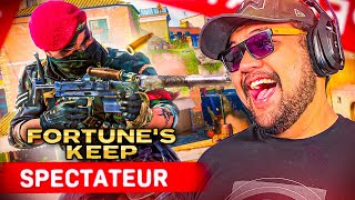 Je SPEC un LOBBY SOLO sur la NOUVELLE MAP « FORTUNE’S KEEP » sur WARZONE !