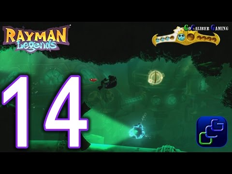Rayman Legends Walkthrough - Part 14 - 20,000 Lums Under the Sea