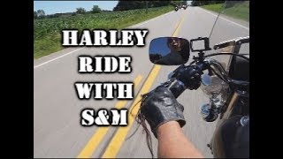 Harley Ride with S & M