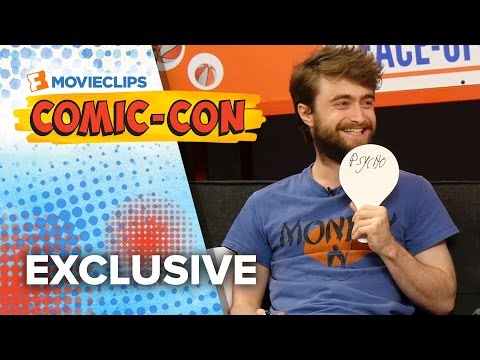 Tag It! Game - Daniel Radcliffe & James McAvoy - Comic-Con (2015) HD