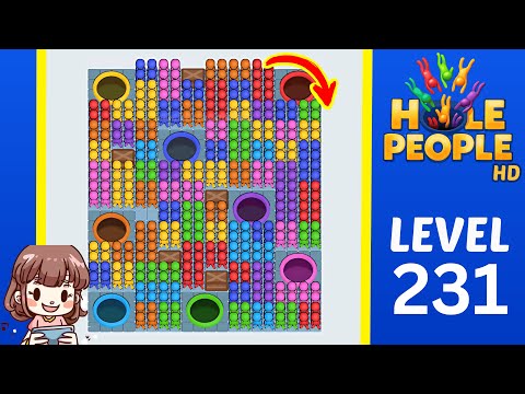 Hole People Level 231 Solution Walkthrough