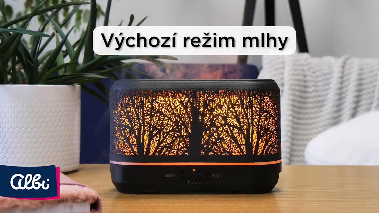 Ultrasonický difuzér Exclusive - Stromy: videonávod