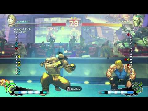 AFG [Sagat] vs kawagu111chi [Cody] SSF4 Japanese Online Ranked Matches - TRUE-HD