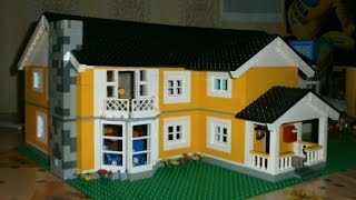 preview picture of video 'Lego family house MOC - My entry into LegoStyleFilms contest'