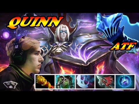 Quinn super strong physical damage Invoker vs ATF Razor raid boss battle