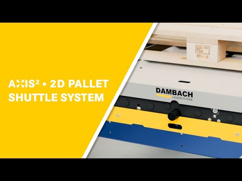 AXIS² – 2D Pallet Shuttle System