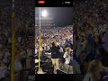 LSU STUDENT SECTION GOING CRAZY