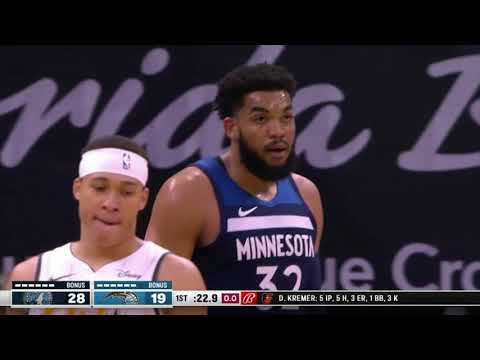 Karl-Anthony Towns 27 pts, 9 rebs, 4 asts vs Magic, May 9