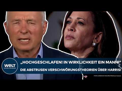 Video Thumbnail: KAMALA HARRIS: "Hochgeschlafen! In Wirklichkeit ein Mann!" Diese abstrusen Gerüchte gibt es über sie