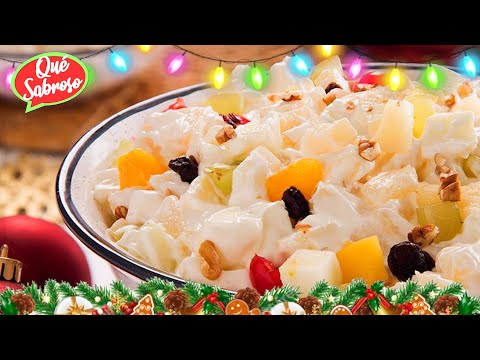 La Mejor Ensalada de Manzana para esta Navidad 2021! 🎄🎄🎄🤗🙌