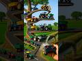 Toy Tractor Trolley And Jcb Shorts Youtubeshorts Jcb