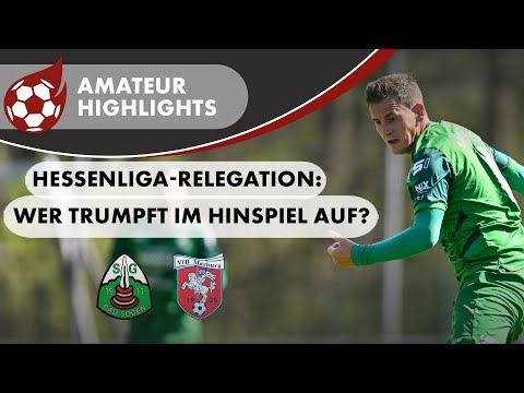 Super Kulisse | Hessenliga-Relegation | SG Bad Soden vs. VfB Marburg | Fußball-Highlights