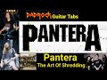 The Art Of Shredding Pantera Guitar Bass TABS Lesson