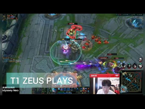 T1 Zeus- Gwen 1 vs. 4 Nexus Plays