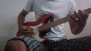 U.S.  Bombs - Roll Around (guitar cover)