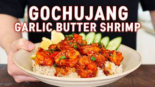 Got Gochujang? Try This 15-Minute Gochujang Garlic Butter Shrimp Bowl That Will Change Your LIFE!