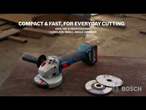 Шліфмашина Bosch Professional GWS 18V-8 (0.601.9N9.020)