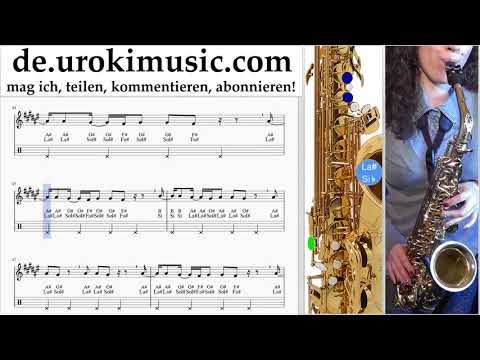 Saxophonunterricht Tenor Luis Fonsi, Stefflon Don - Calypso Noten Lernen um-ih995