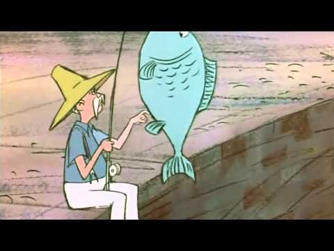 Mézga úr horgászik