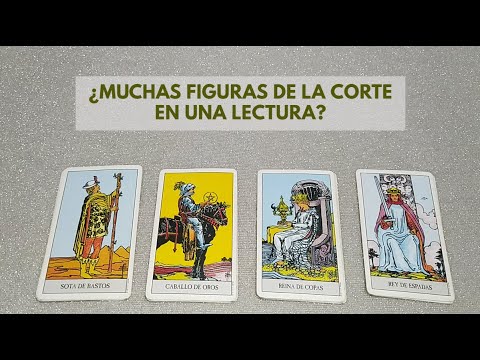 How to read many court figures in the TAROT