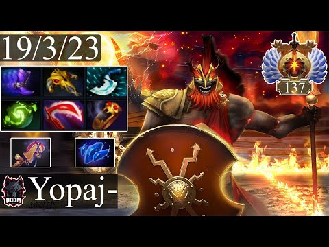 BOOM.Yopaj - Mars | Midlane Gameplay Dota 2 Patch 7.32d