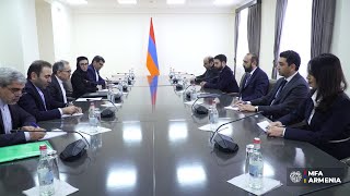 The Minister of Foreign Affairs of Armenia received the Deputy Foreign Minister of Iran 08/01