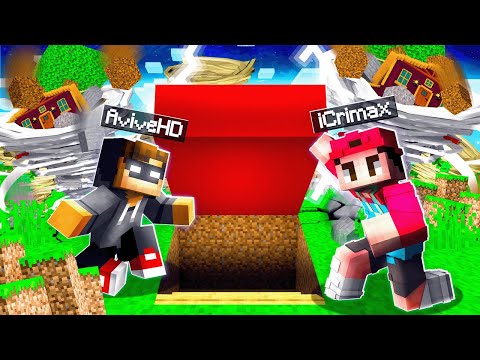 24 Stunden TORNADO ÜBERLEBEN in MINECRAFT!