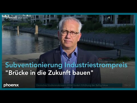 tagesgespräch mit Tarek Al-Wazir u.a. zum Industriestrompreis am 31.08.23