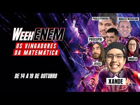 REVISÃO ENEM 2019 - Trigonometria, Geometria Analítica e Conjuntos l WeekENEM - OS VINGADORES