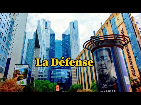 Paris,La Défense - 🇫🇷 - Paris, France [4k] Walking Tour in Paris from La Défense 2025