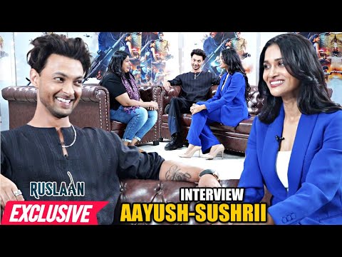 Aayush Sharma And Sushrii Mishraa EXCLUSIVE Interview | RUSLAAN Movie - Releasing 26th April