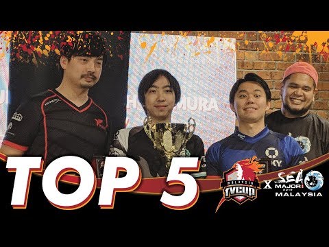 #FVXSEAM2019 TOP 5 PLAYS for Street Fighter V! #SFV