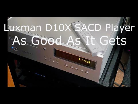 FIRST REVIEW: Luxman D10X SACD, DSD, MQA player