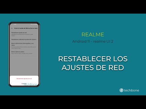 Restablecer los Ajustes de Red - realme [Android 11 - realme UI 2]