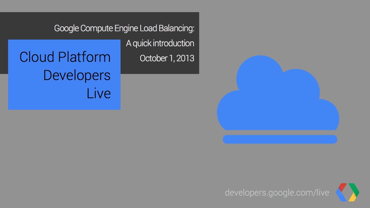 Google Compute Engine Load Balancing, a quick introduction