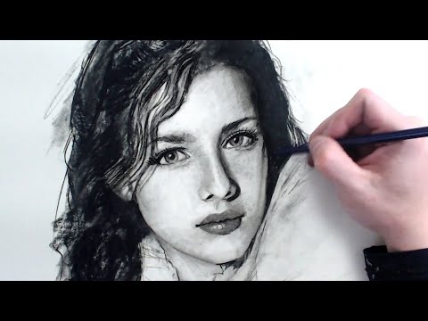 Most relaxing Art video you'll see - FREE Art Tutorial (link in desc)