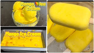 Homemade  Mango Popsicles | 3-Ingredient Summer Treat Easy & Refreshing!