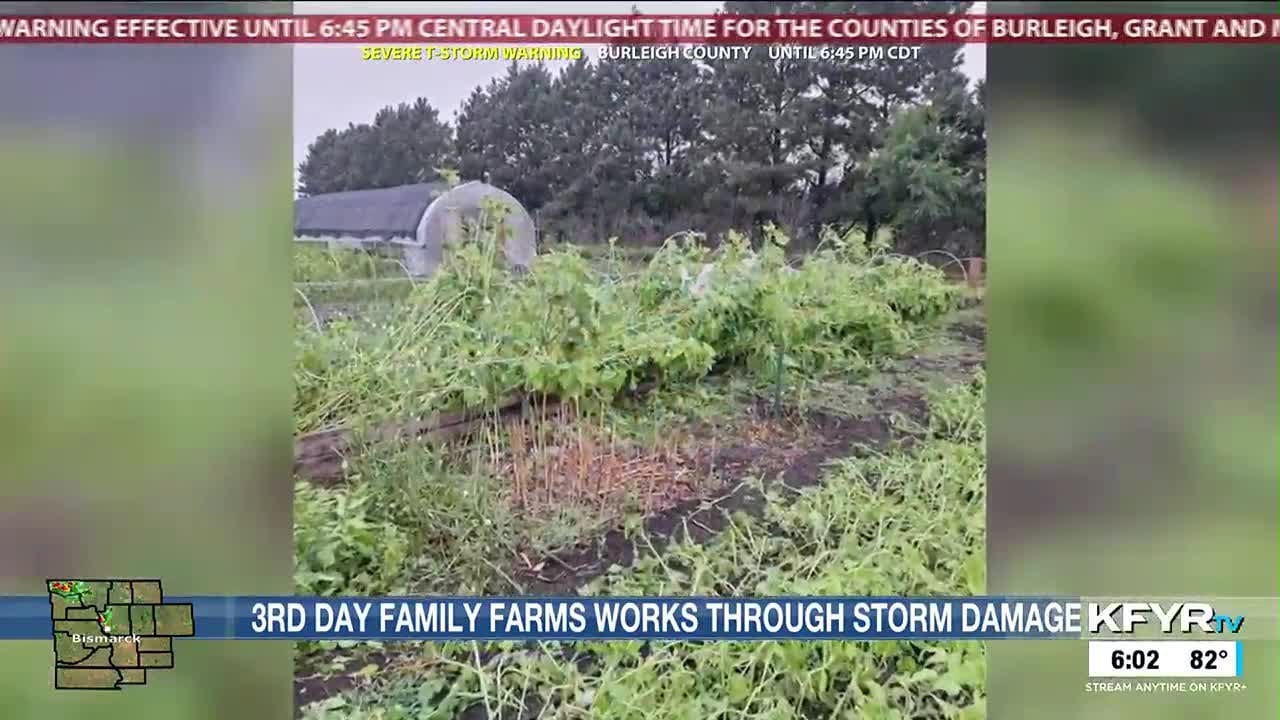 Third Day Farms works through storm damage