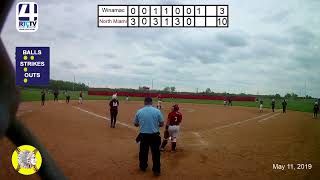 North Miami Softball vs Winamac