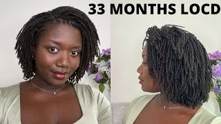 2 YEARS 9 MONTHS LOCD UPDATE! Loc Tour, Imperfections and Lint