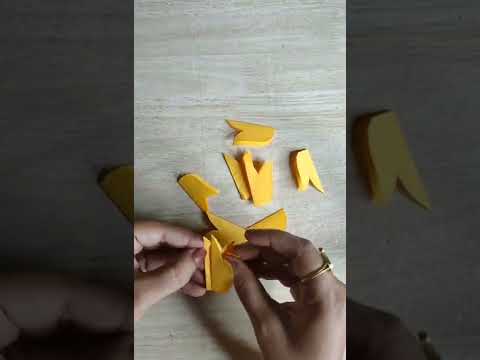 Paper flower 🌹🌹#art #craft#handcrafted #handmade#papercrafts #flowers #paperflowers #rose#shorts